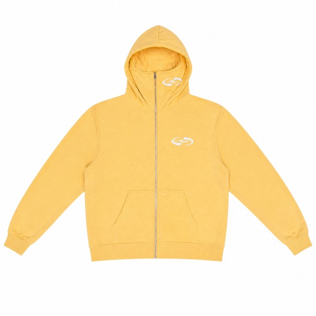 Athletics Hoodie - Yellow front1